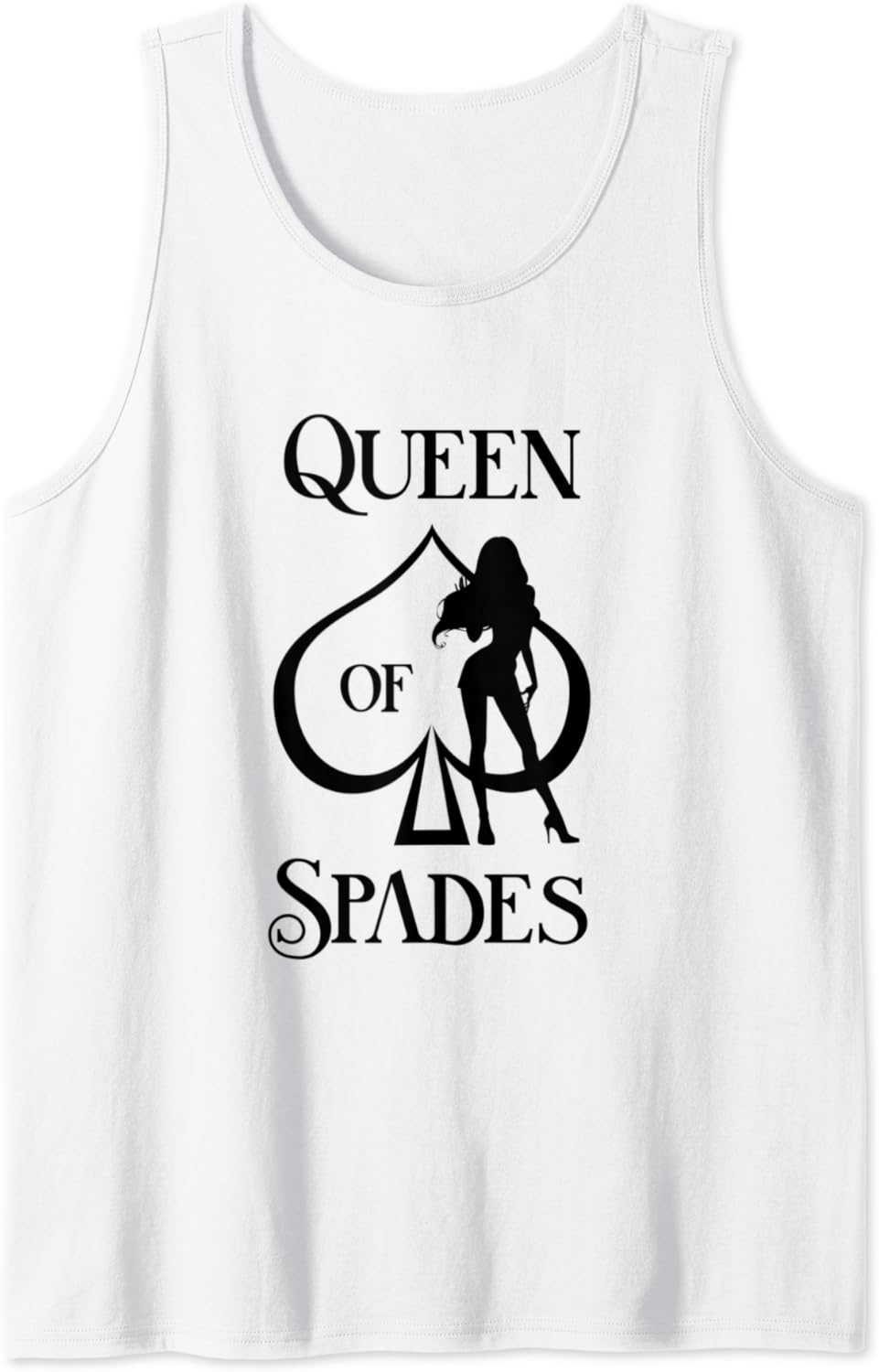 Sexy Queen Of Spades Tank Top Clothing
